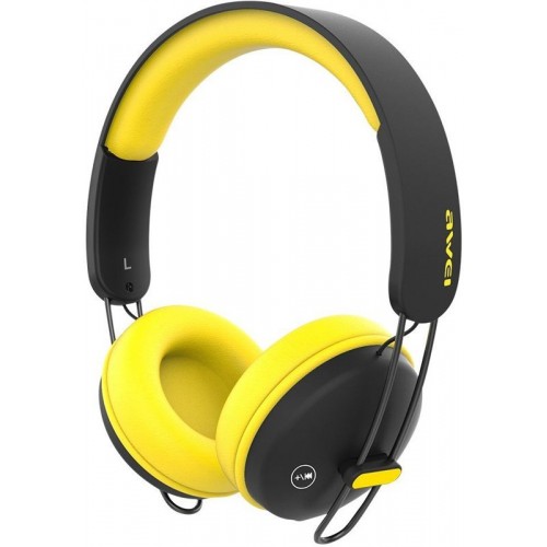 Наушники AWEI A800BL Black-Yellow