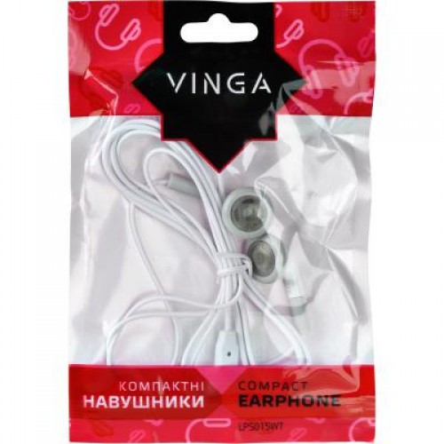 Наушники Vinga LPS015 White (LPS015WT)