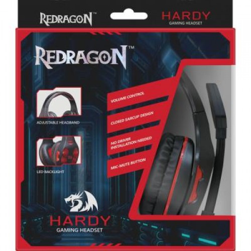 Наушники Defender REDRAGON Hardy (64208)