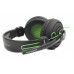 Наушники Maxxter Sonar H2 Black/Green