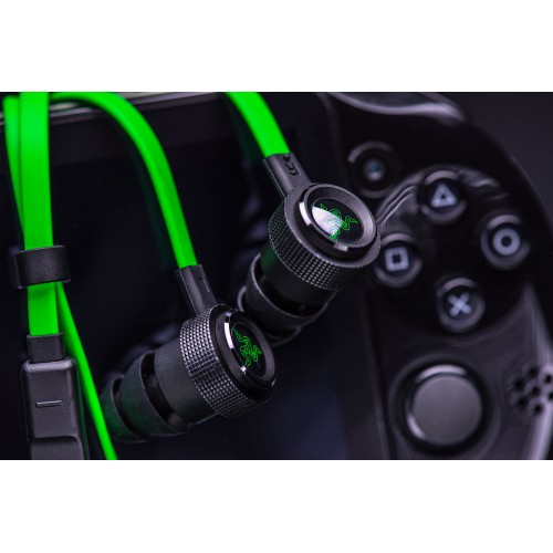 Наушники Razer Hammerhead V2 Black-Green (RZ12-01730100-R3G1)