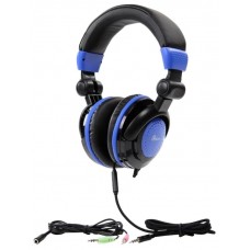 Наушники PrologiX MH-A980M Black/Blue (MH-A980M-BB)