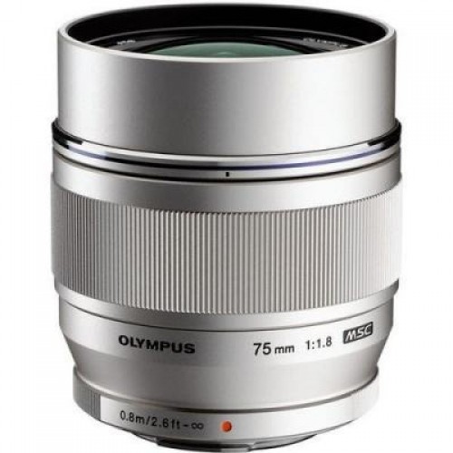 Объектив Olympus ET-M7518 75mm 1:1.8 Silver (V311040SE000)