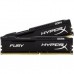 Модуль DDR4 8GB (2x4GB) 2400 MHz Fury Black Kingston (HX424C15FBK2/8)