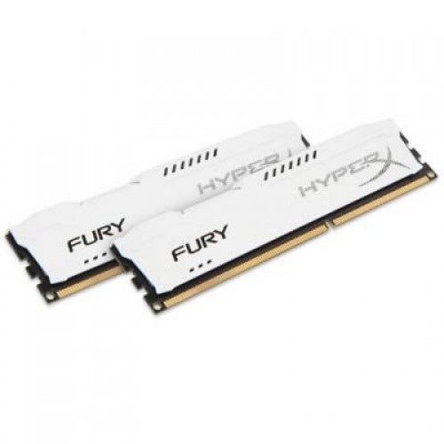 Модуль DDR4 16GB (2x8GB) 3200 MHz HyperX FURY White Kingston (HX432C18FW2K2/16)