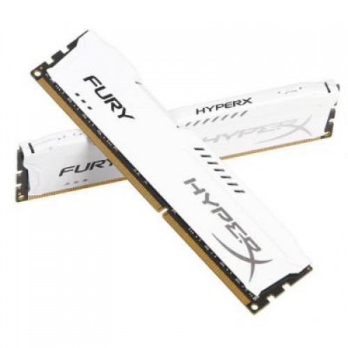 Модуль DDR4 16GB (2x8GB) 3200 MHz HyperX FURY White Kingston (HX432C18FW2K2/16)