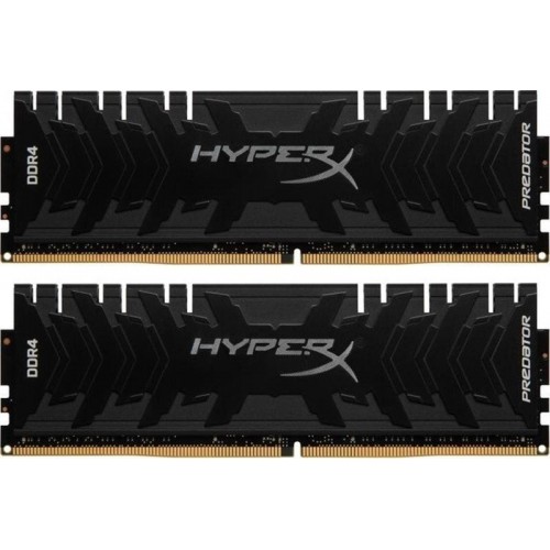 Модуль DDR4 2x8GB/2400 Kingston HyperX Predator Black (HX424C12PB3K2/16)