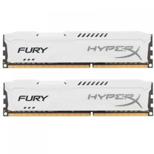 Модуль DDR4 32GB (2x16GB) 3200 MHz HyperX FURY White Kingston (HX432C18FWK2/32)