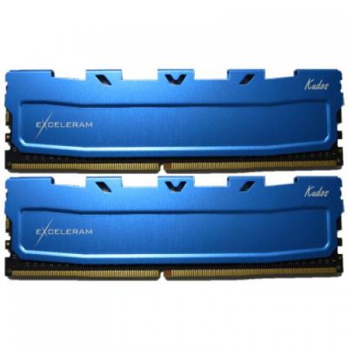 Модуль DDR4 8GB (2x4GB) 2400 MHz Blue Kudos eXceleram (EKBLUE4082417AD)