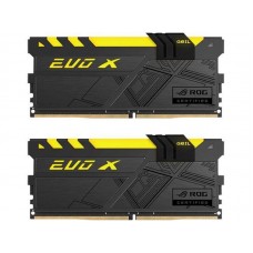 Модуль DDR4 2x8GB/3000 Geil EVO X ROG Black RGB LED (GREXR416GB3000C15ADC)