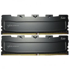 Модуль DDR4 16GB (2x8GB) 2400 MHz Black Kudos eXceleram (EKBLACK4162414AD)