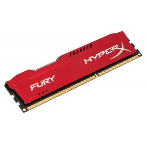 Модуль DDR3 4GB/1866 Kingston HyperX Fury Red (HX318C10FR/4)