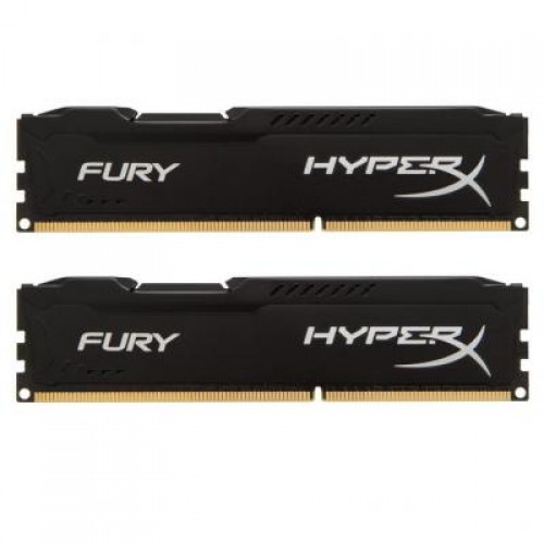 Модуль DDR4 32GB (2x16GB) 3466 MHz HyperX FURY Black Kingston (HX434C19FBK2/32)