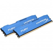 Модуль DDR3 2x4GB/1866 Kingston HyperX Fury Blue (HX318C10FK2/8)