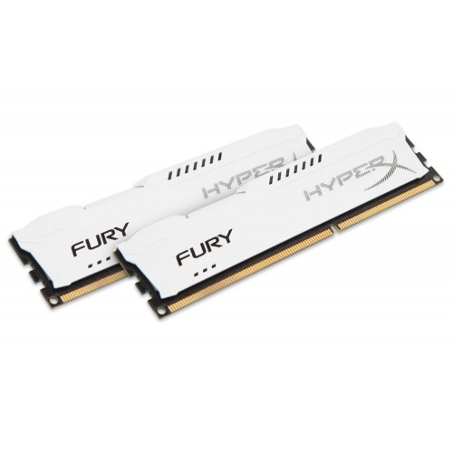 Модуль DDR3 2x4GB/1600 Kingston HyperX Fury White (HX316C10FWK2/8)