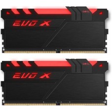 Модуль DDR4 2x8GB/2400 Geil EVO X Black RGB LED (GEXB416GB2400C16DC)