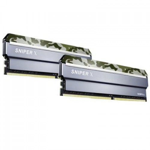 Модуль DDR4 16GB (2x8GB) 2400 MHz Sniper X G.Skill (F4-2400C17D-16GSXF)