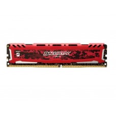 Память Crucial DIMM 8Gb DDR4 PC2666 Ballistix Sport LT Red (BLS8G4D26BFSEK)