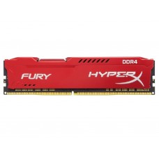 Память Kingston DIMM 16Gb DDR4 PC2400 HyperX Fury Red (HX424C15FR/16)