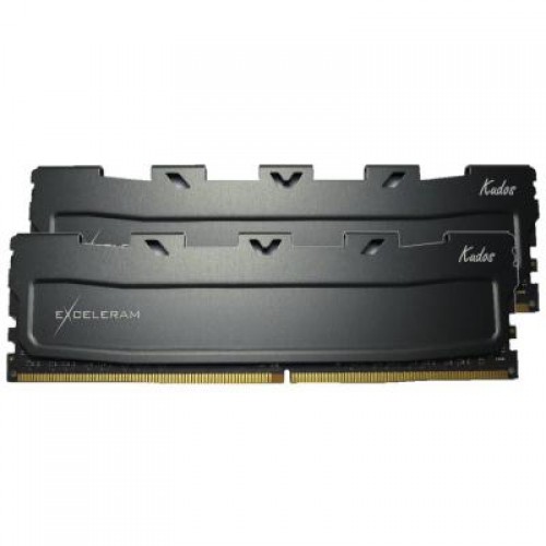 Модуль DDR4 8GB (2x4GB) 2400 MHz Black Kudos eXceleram (EKBLACK4082414AD)