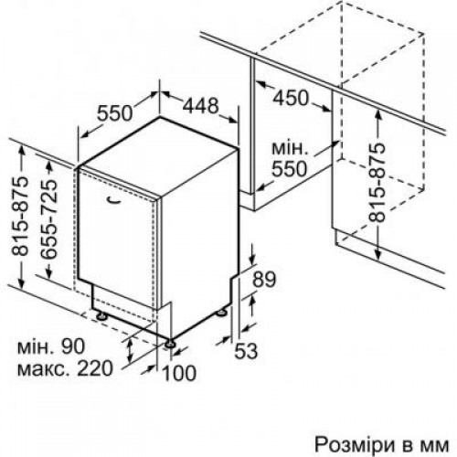 Посудомоечная машина BOSCH SPV45IX00E