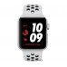 Apple Nike+ Watch Series 3 42mm GPS Silver Aluminum Case with Pure Platinum/Black Nike Sport Band (MQL32)