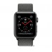 Apple Watch Series 3 (GPS + Cellular) 38mm Space Gray Aluminum w. Dark Olive Sport L. (MQJT2)
