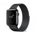 Apple Watch Series 2 42mm Space Black Stainless Steel Case with Space Black Milanese Loop (MNQ12) (Open Box)