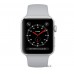 Apple Watch Series 3 (GPS) 38mm Silver Aluminum w. Fog Sport B. - Silver (MQKU2)