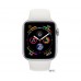 Apple Watch Series 4 (GPS) 44mm Silver Aluminum Case with White Sport Band (MU6A2) (Open Box)