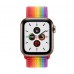 Apple Watch Series 5 (GPS+CELLULAR) 40mm Gold Stainless Steel Case with Sport Loop Pride
