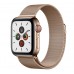 Apple Watch Series 5 LTE 44mm Gold Steel w. Gold Milanese Loop - Gold Steel (MWW62/MWWJ2)
