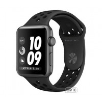 Apple Watch Nike+ 38mm Space Gray Aluminum Case with Anthracite/Black Nike Sport Band (MQ162)