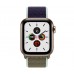 Apple Watch Series 5 (GPS+CELLULAR) 44mm Gold Stainless Steel Case with Sport Loop Khaki