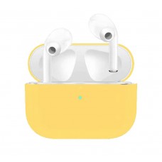 Чехол для Airpods Pro Ultrathin Silicon case Golden
