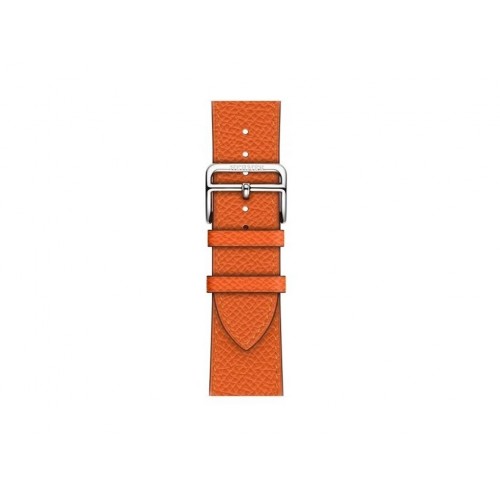 Ремешок Apple Watch Hermes 40mm Feu Epsom Leather Single Tour (MTQ72)