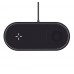 Беспроводное зарядное устройство AirPower 2 IN 1 Wireless Charger for iPhone and Apple Watch Black