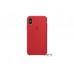 Чехол для Apple iPhone X Silicone Case Red Copy