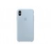 Чехол для Apple iPhone X Silicone Case Turquoise Copy