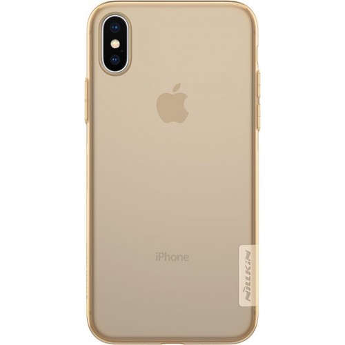 Чехол-накладка Nillkin Nature TPU Case Apple iPhone X Brown