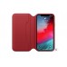 Чехол для Apple iPhone X Leather Folio Berry (MQRX2)
