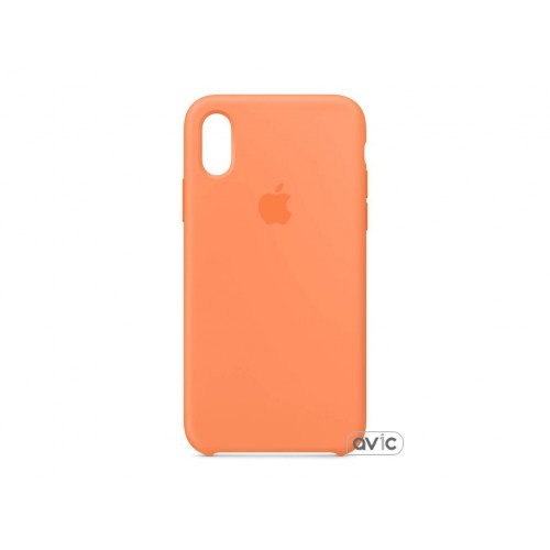 Чехол для Apple iPhone XS Max Silicone Case Papaya Copy