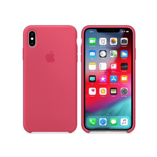 Чехол для Apple iPhone XS Max Silicone Case Hibiscus (Copy)