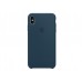 Чехол для Apple iPhone XS Max Silicone Case Pacific Green Copy