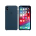 Чехол для Apple iPhone XS Max Silicone Case Pacific Green Copy