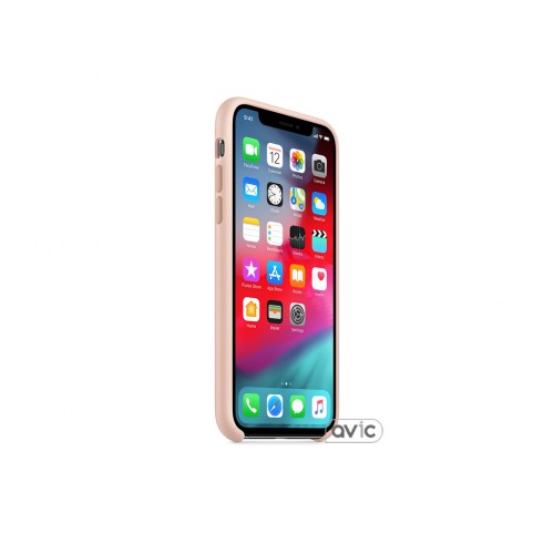 Чехол для Apple iPhone XS Silicone Case Pink Sand (MTF82)