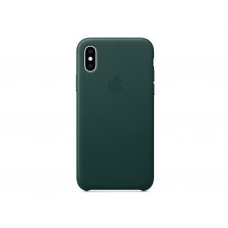 Чехол для Apple iPhone XS Leather Case Forest Green Copy