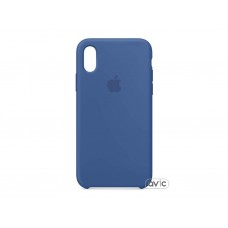 Чехол для Apple iPhone XS Silicone Case Delft Blue Copy