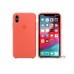 Чехол для Apple iPhone XS Silicone Case Nectarine (MTFA2)