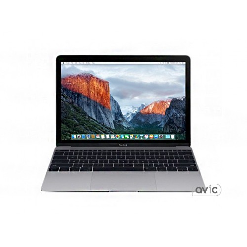 Ноутбук Apple MacBook 12 Space Gray (Z0TY0002T)